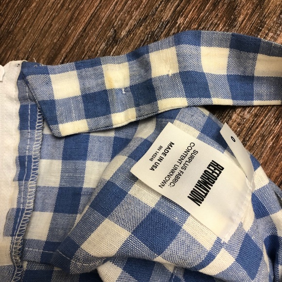 Reformation Braelynn Crop Top and Skirt Set - Picture 6 of 6